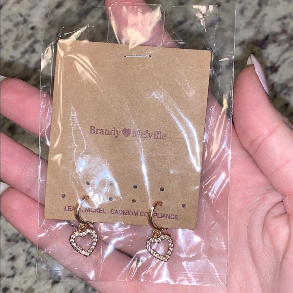 heart earring